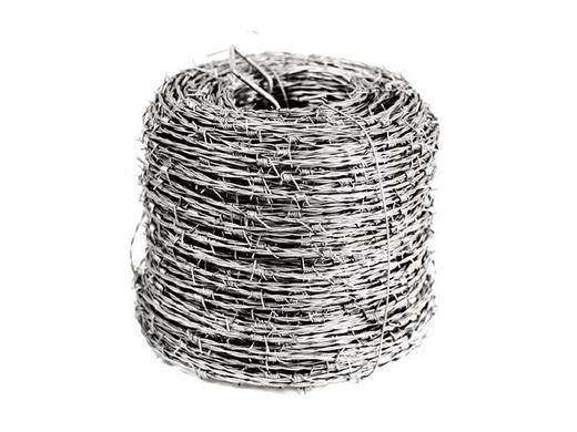 Rollo de alambre de púas galvanizado para alambrado rural